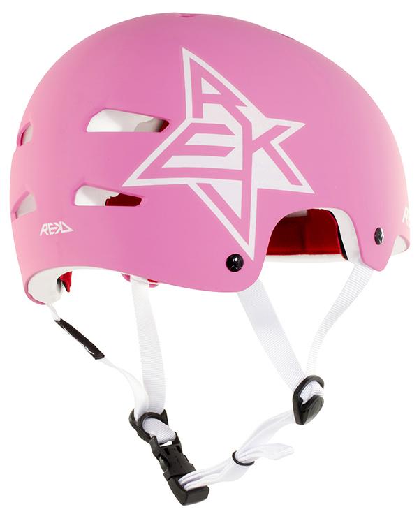 REKD Elite Icon Helm Pink/Weiß 2