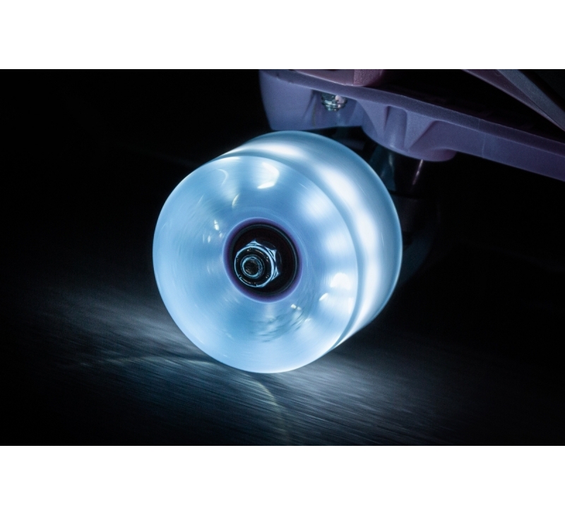 Chaya Neons LED Rollschuh-Rollen Blau