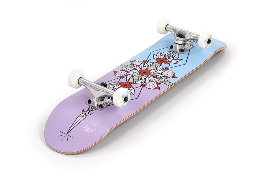 Enuff Flash Complete Skateboard Lila/Blau 2