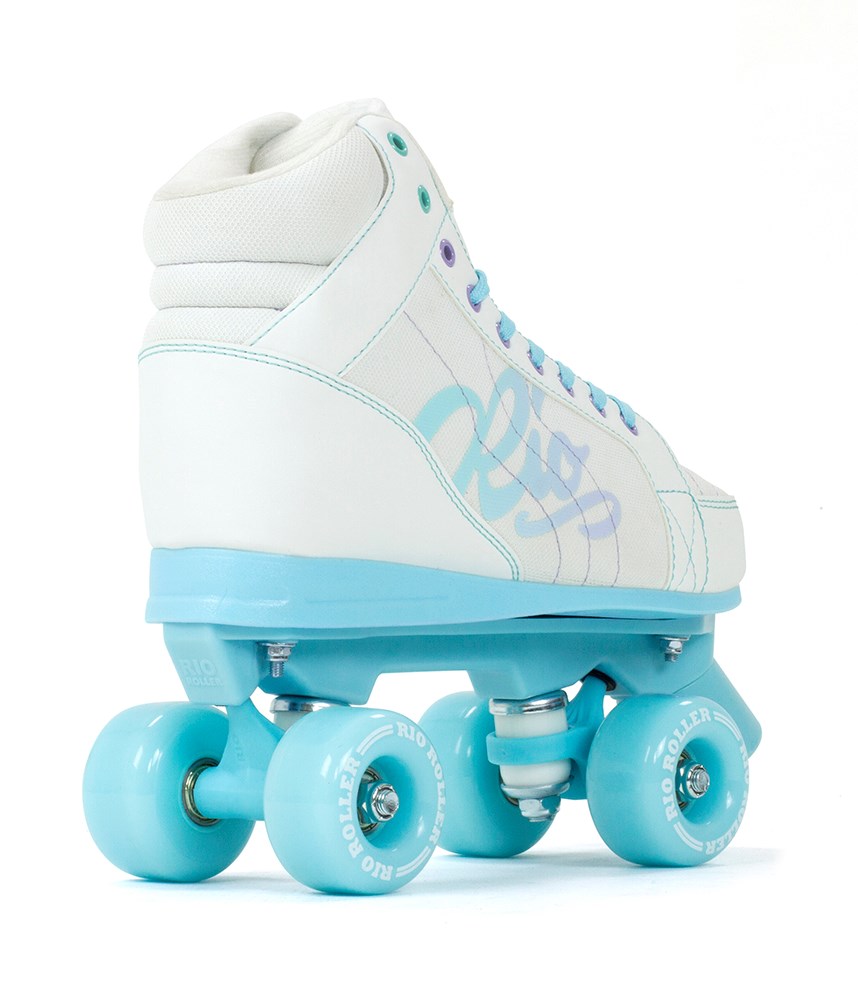 Rio Roller Lumina Quad Skates Weiss/Blau