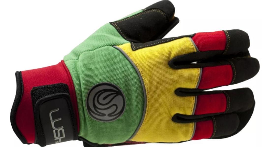 DLX Freeride Gloves Deluxe Rasta 2