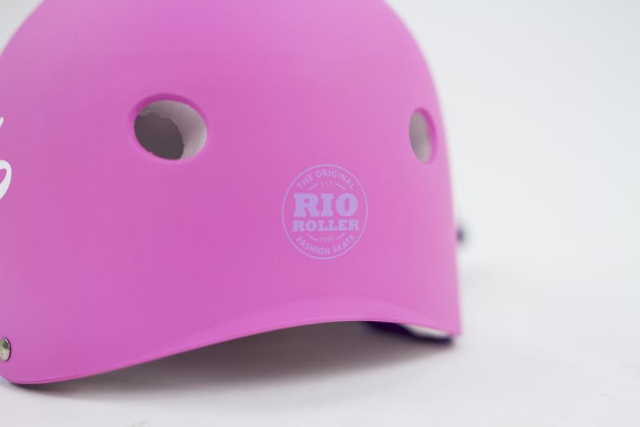 Rio Roller Script Helm Pink 5