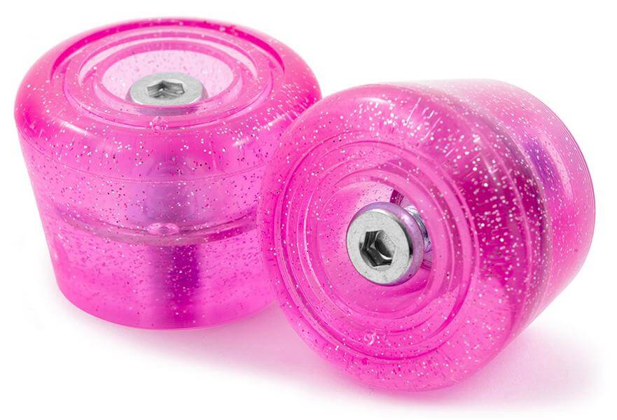 Rio Roller Toe Stop Pink Glitter 