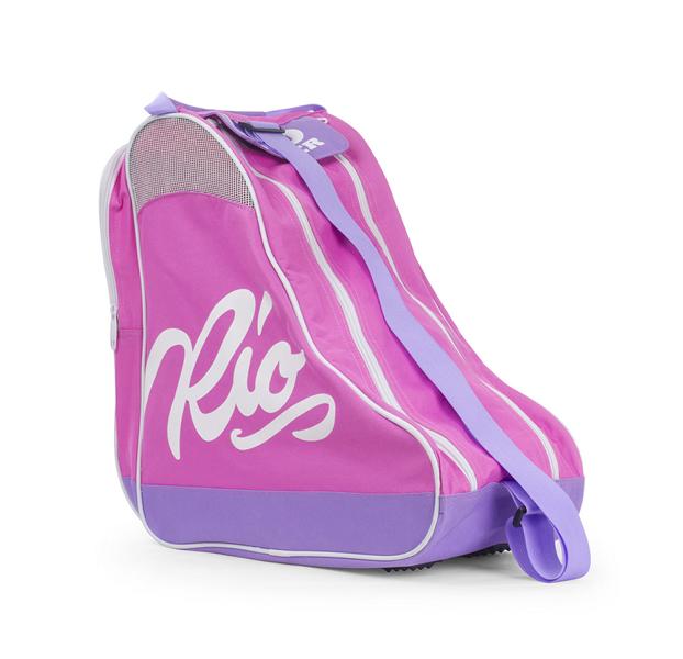 Rio Roller Script Skate Bag Rollschuhe Tasche Pink/Lila 1