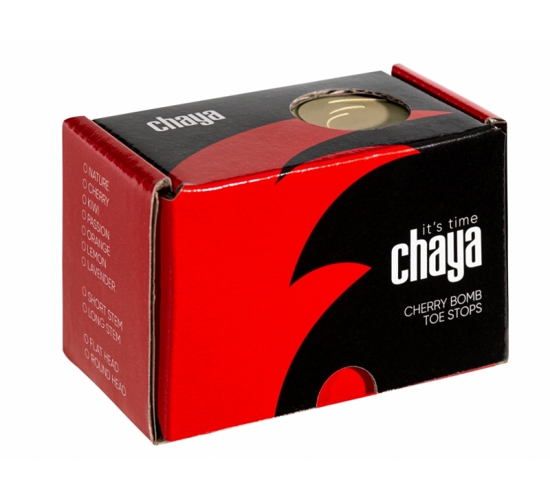 Chaya Cherry Bomb Toe Stop Natural Kurze Schraube