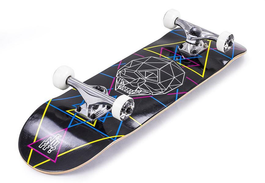 Enuff Geo Skull Complete Skateboard CMYK 3