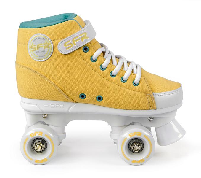 SFR Vision Sneaker Quad Skates Mustard 2
