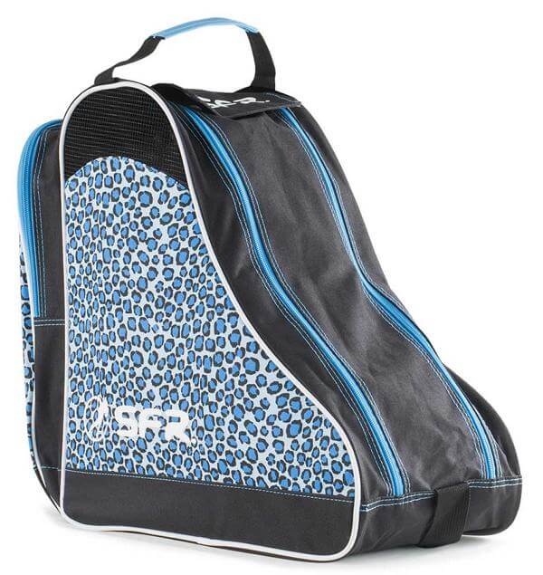 SFR Designer Ice & Skate Tasche Blau Leopard 1