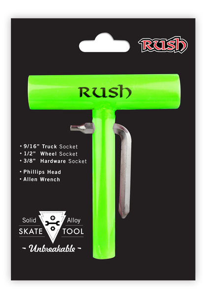 Rush Skater Allzweckschlüssel Neon Grün 