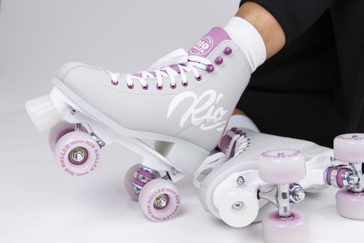 Rio Roller Script Quad Skates Purple Grey 5