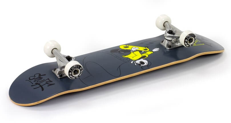 Enuff Skully Mini Complete Skateboard Grau 2