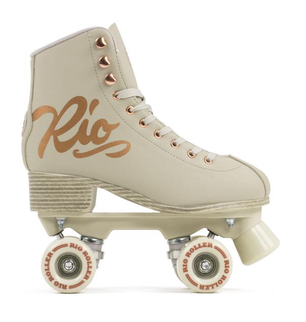 Rio Roller Figure Pro Quad Skates Rose Cream 2