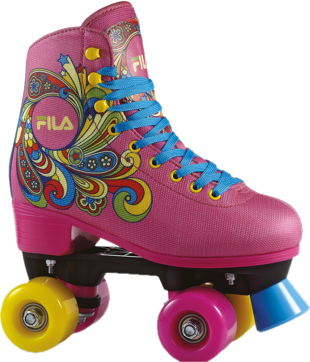FILA Bella Pink Quad Skates 