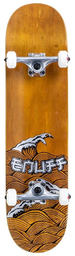 Enuff Big Wave Complete Skateboard Braun/Silber 1