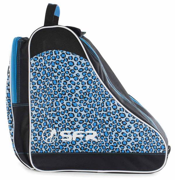 SFR Designer Ice & Skate Tasche Blau Leopard 3