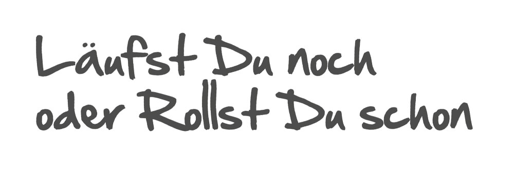 Rollschuhe.de Slogan