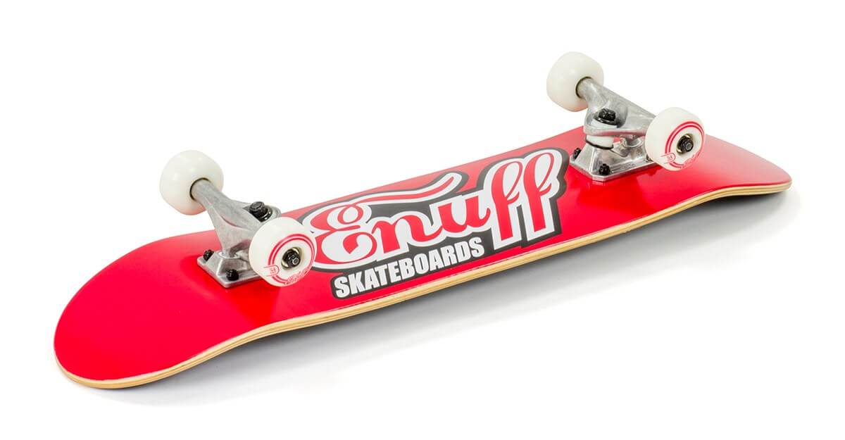 Enuff Classic Logo Mini Complete Skateboard Rot 2