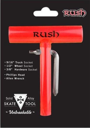 Rush Skater Allzweckschlüssel Rot 