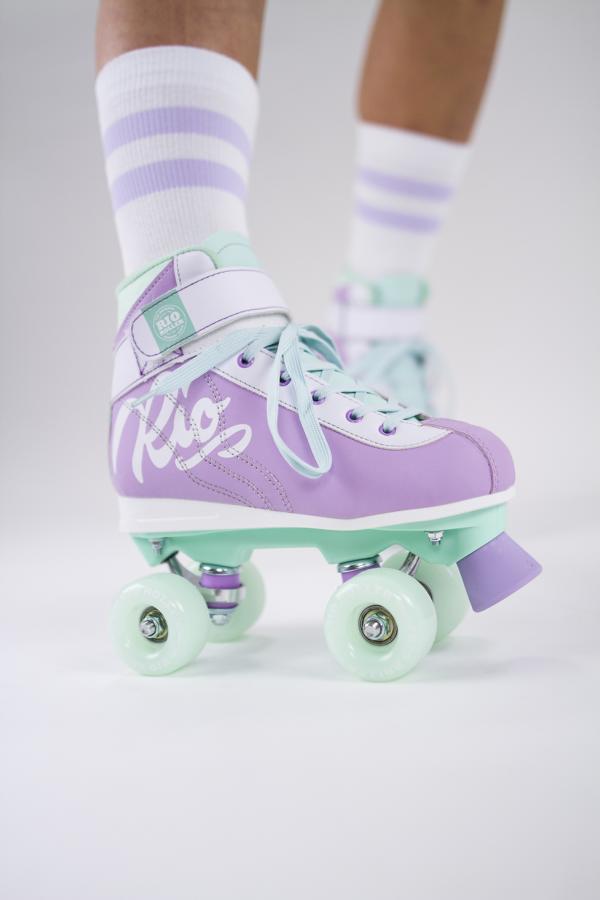 Rio Roller Milkshake Quad Skates Mint Berry 8