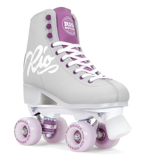 Rio Roller Script Quad Skates Purple Grey 1