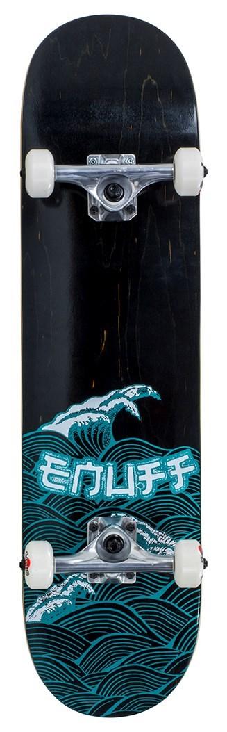 Enuff Big Wave Complete Skateboard Schwarz/Blau 1