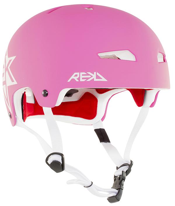 REKD Elite Icon Helm Pink/Weiß 1