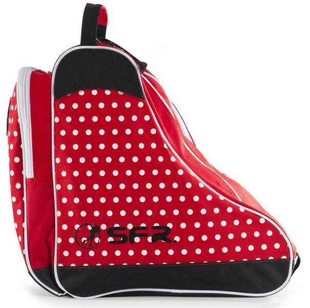 SFR Designer Ice & Skate Tasche Rote Polka 3