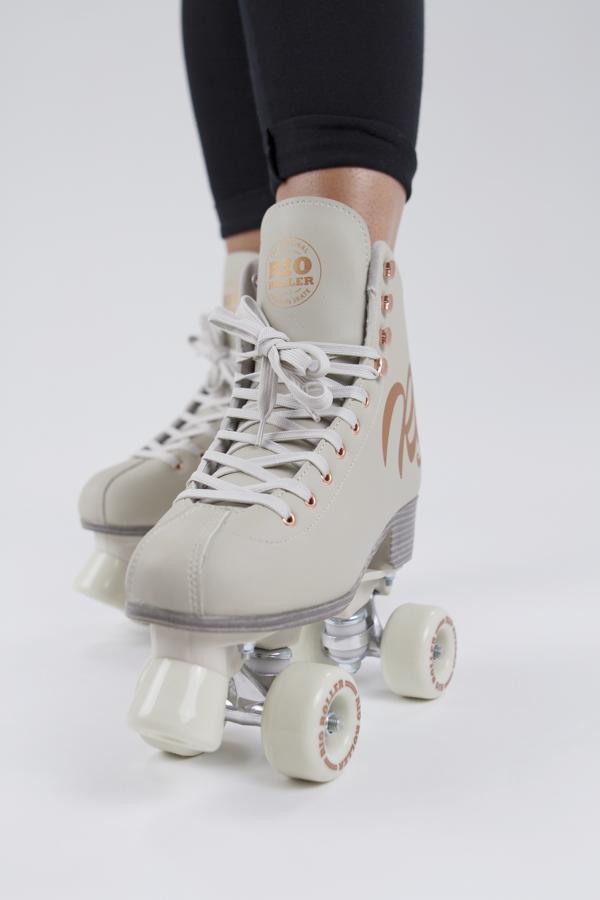 Rio Roller Figure Pro Quad Skates Rose Cream 5