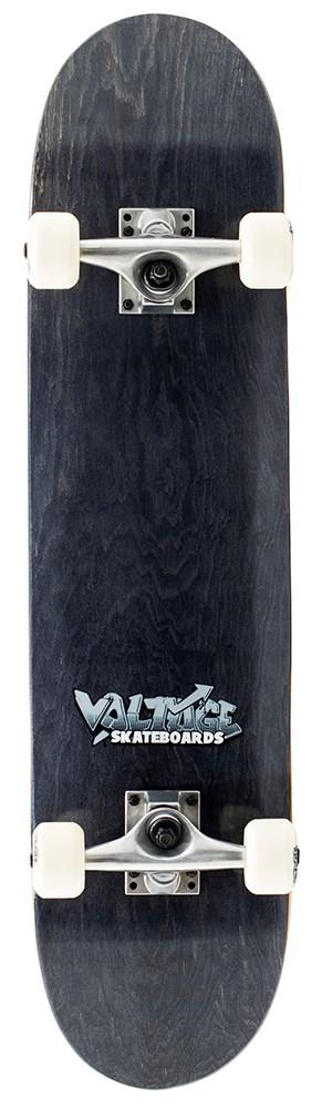 Voltage Graffiti Logo Complete Skateboard Schwarz 1