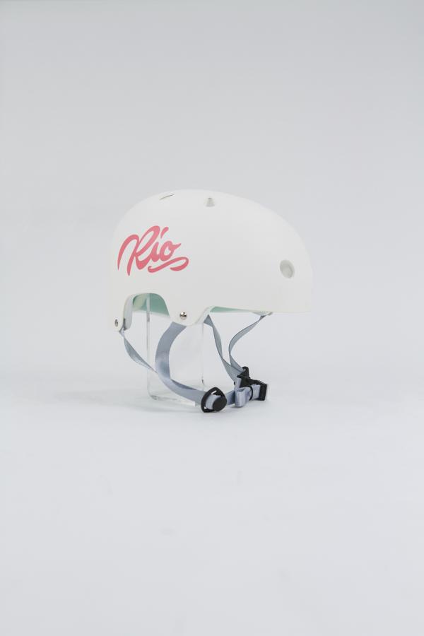 Rio Roller Script Helm Mattweiß 5